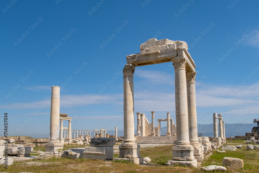 The ancient city of Aphrodisias. Archaeological and historical sites of modern Turkey