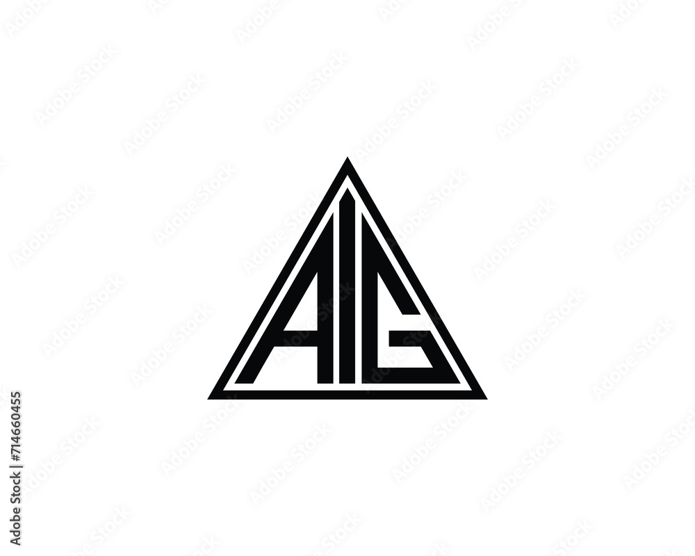 AIG Logo design vector template AIG Logo design vector template