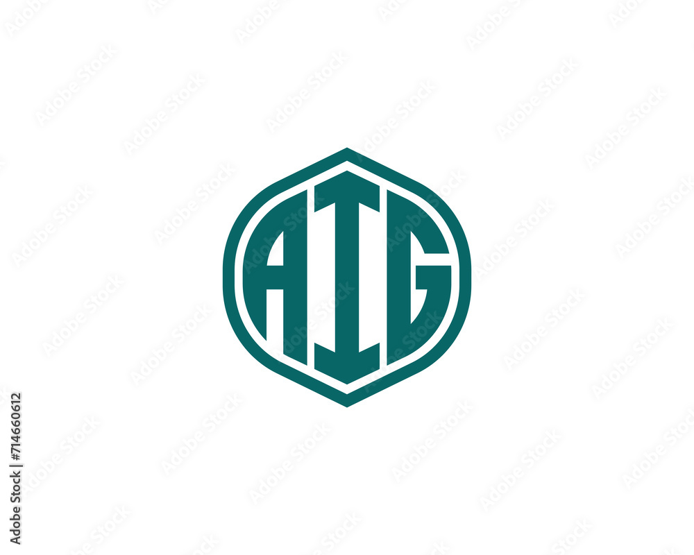 AIG Logo design vector template AIG Logo design vector template
