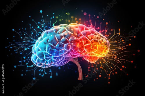 Neuroimaging Science Medtech Scientific Axon illustration: Electroencephalogram (EEG) brain waves, Magnetic Resonance Imaging (MRI) and Positron Emission Tomography (PET) for metabolic insights