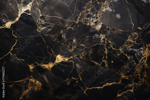 Marmor Struktur Hintergrund in gold und schwarz