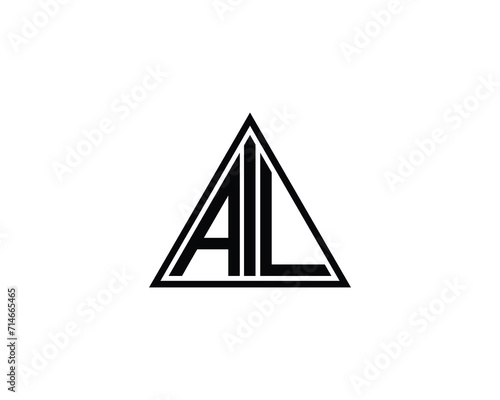 AIL Logo design vector template
