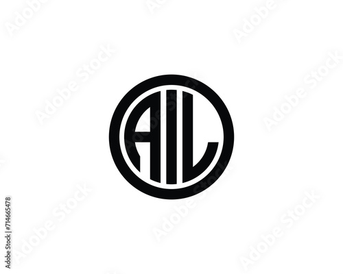 AIL Logo design vector template