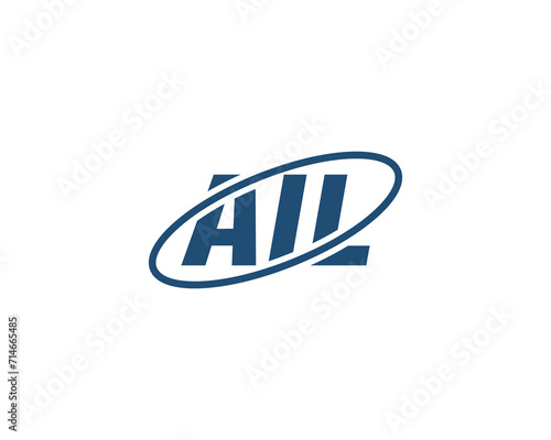 AIL Logo design vector template