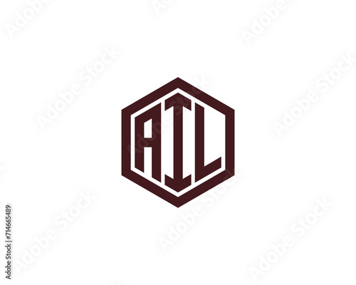 AIL Logo design vector template