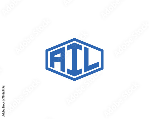 AIL Logo design vector template