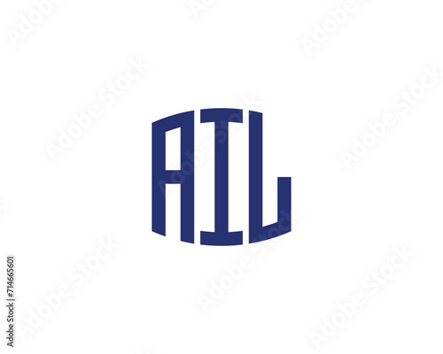 AIL Logo design vector template