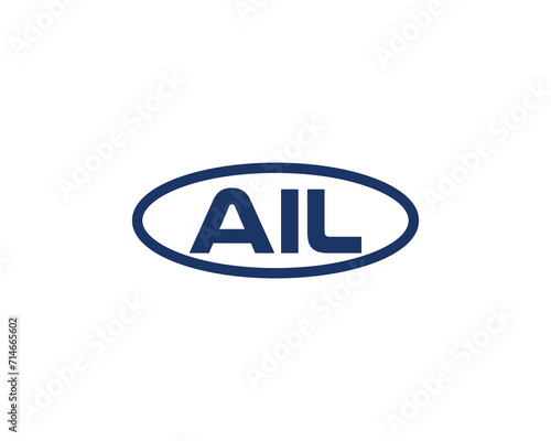 AIL Logo design vector template