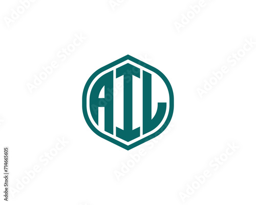 AIL Logo design vector template