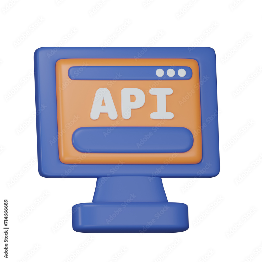 Api 3d icon Api 3d icon