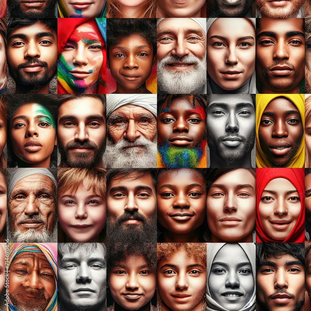 Cultural Diversity Multicultural Portraits
