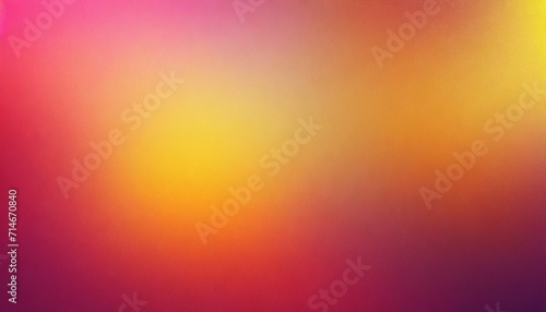 noise texture abstract blurred pink yellow orange color gradient retro banner poster backdrop design photo