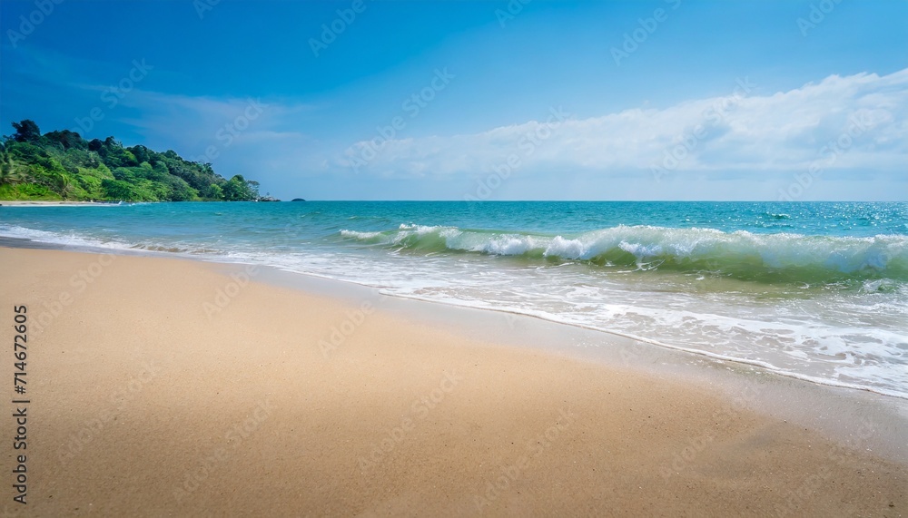sand beach and wave background