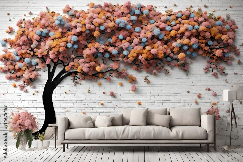 Obraz premium sofa in the room