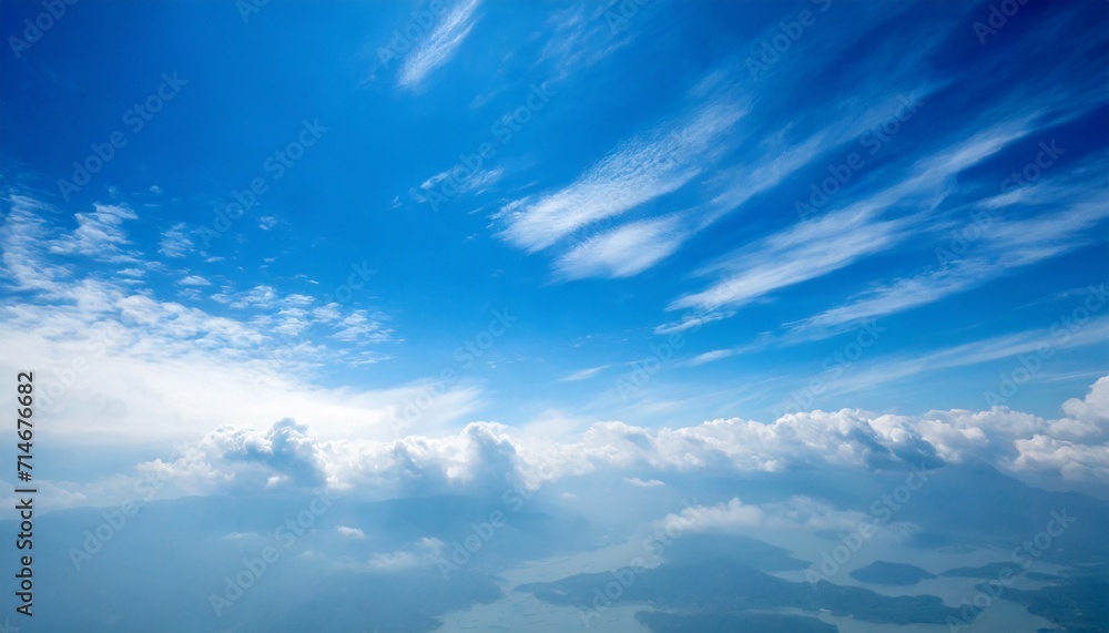 blue sky background