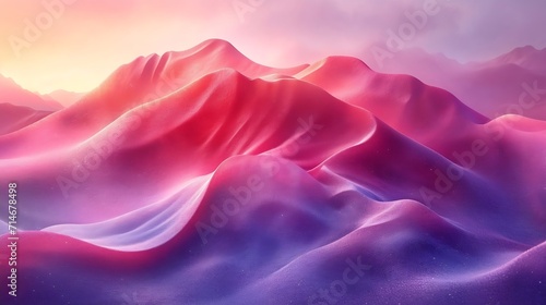 Soft Gradient background. Vibrant Gradient Background. Blurred Color Wave. Blue, pink gradient background. summer and spring concept. Pastel gradient background. Abstract blurred wallp : Generative AI