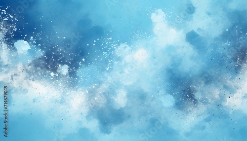 abstract light blue particle painting background texture sky cloud backdrop