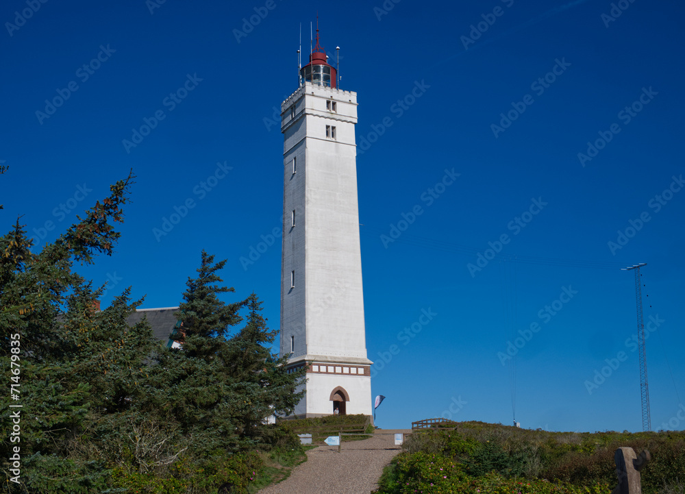 The Lighthouse of Blavand in Denmark