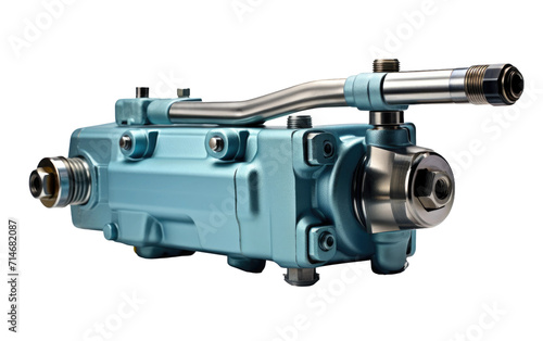A Brake Master Cylinder, Hub for Hydraulic Commands, Guaranteeing Brake System Control on a White or Clear Surface PNG Transparent Background.