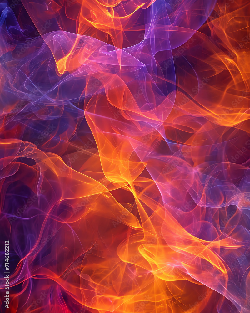 Bunter Farbverlauf, Flamme Bunter Farbverlauf, Flamme