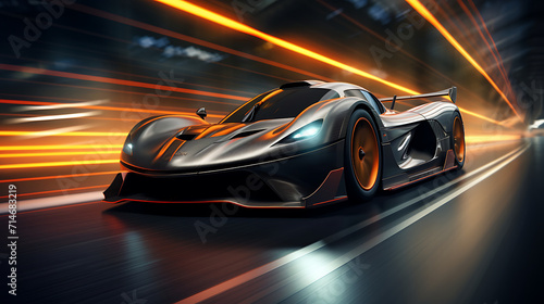 The top speed of a track-focused hypercar.