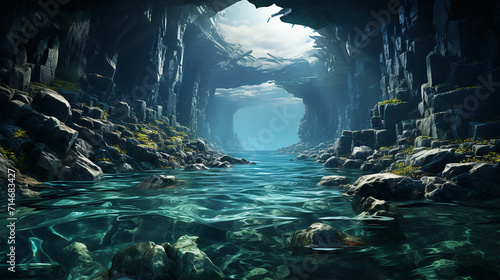 realism_background_clear_water_cave