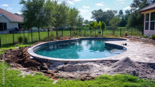 Sunken Swimming Pool Construction: Excavating, Constructing, and Preparing the Site