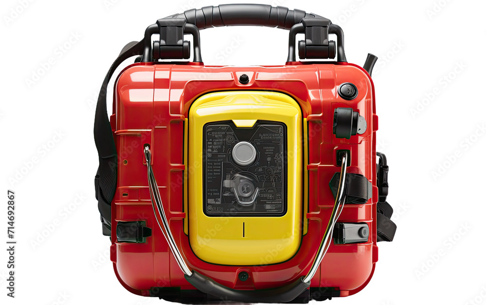 Essential Guide to Using a Defibrillator with Precision Electrodes on a White or Clear Surface PNG Transparent Background. Essential Guide to Using a Defibrillator with Precision Electrodes on a White or Clear Surface PNG Transparent Background.
