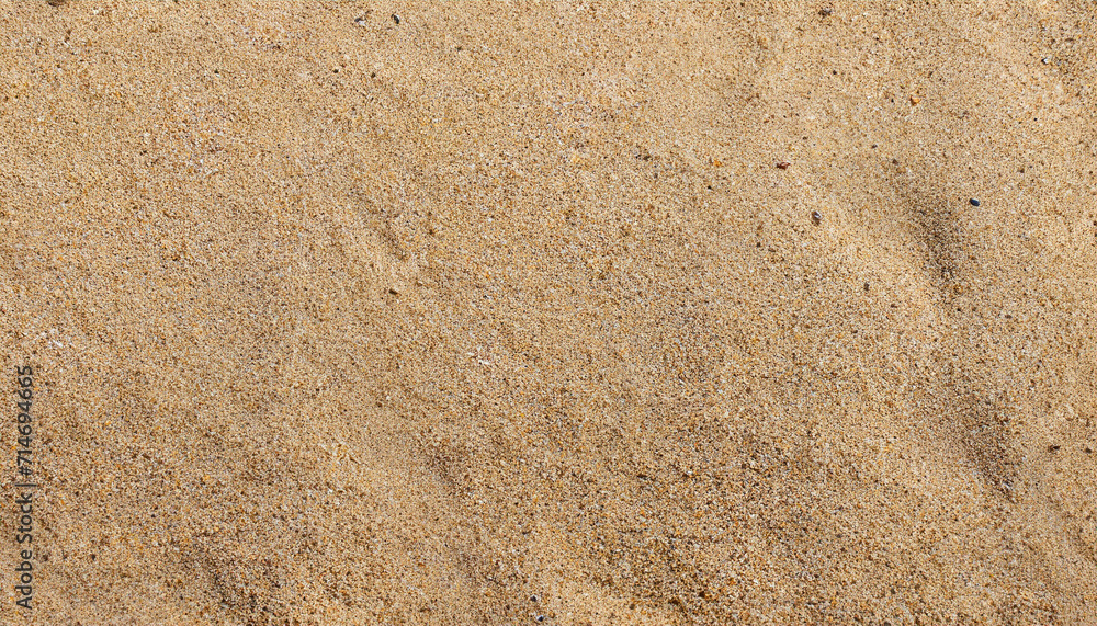 Detail texture brown sand on the beach as wallpaper or background in summer, Soft sandy texture abstract background Detail texture brown sand on the beach as wallpaper or background in summer, Soft sandy texture abstract background