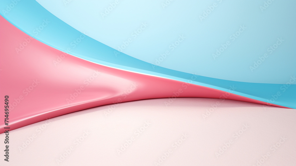 Obraz premium abstract blue wave