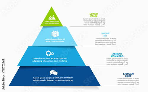 Infographic design template with place for your data. Vector illustration.