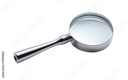 The Observational Tools with the Perfect Magnifying Lens Design on a White or Clear Surface PNG Transparent Background.