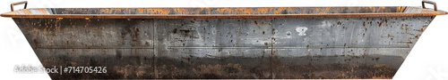Feed trough isolated on transparent background. PNG