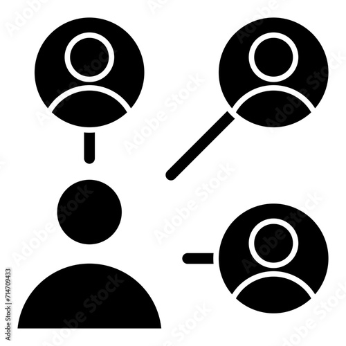 Influence Glyph Icon