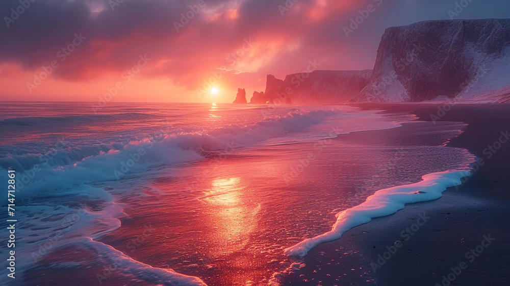 beautiful breathtaking landscape photography with serene nature view