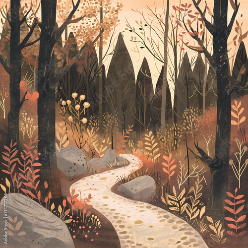 a scenic path amid nature, symbolizing personal growth and exploration.