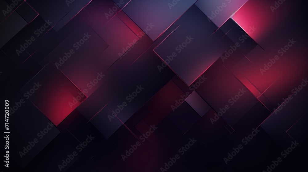 Obraz premium Abstract background with texture lines and shapes. Cube.