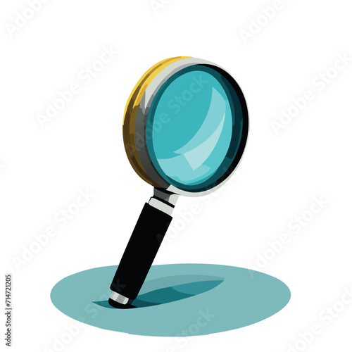 magnifying glass photo