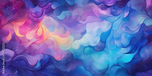 Abstract watercolor background. Colorful gradient. Abstract background March 3: I Want You to Be Happy Day photo