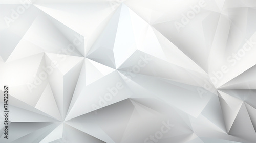 Abstract white background. Minimal geometric white light background abstract design. Generate AI