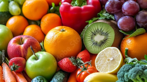 fresh fruits and vegetables     