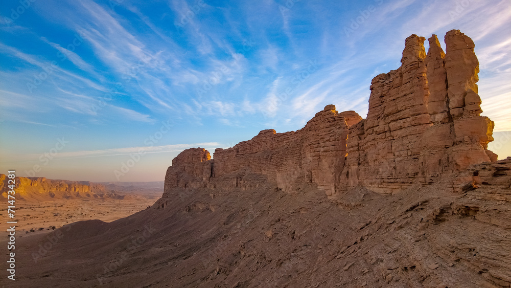 Rock formations in Saudi Arabia Rock formations in Saudi Arabia