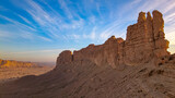 Rock formations in Saudi Arabia