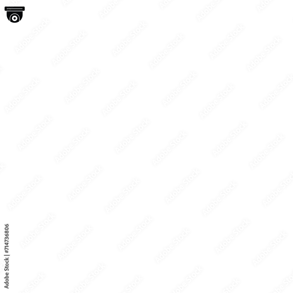 Security Camera Icon Vector Simple Design Security Camera Icon Vector Simple Design