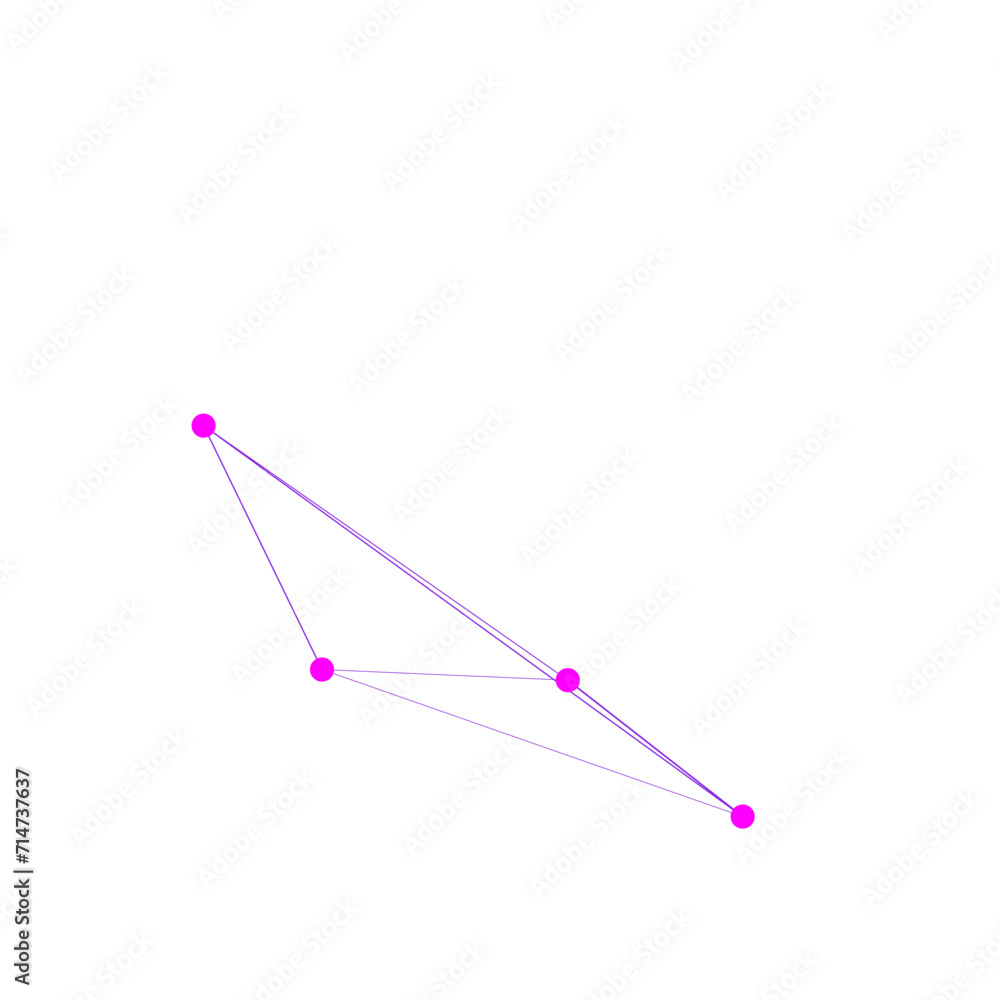 An abstract cut out transparent node network futuristic design element An abstract cut out transparent node network futuristic design element