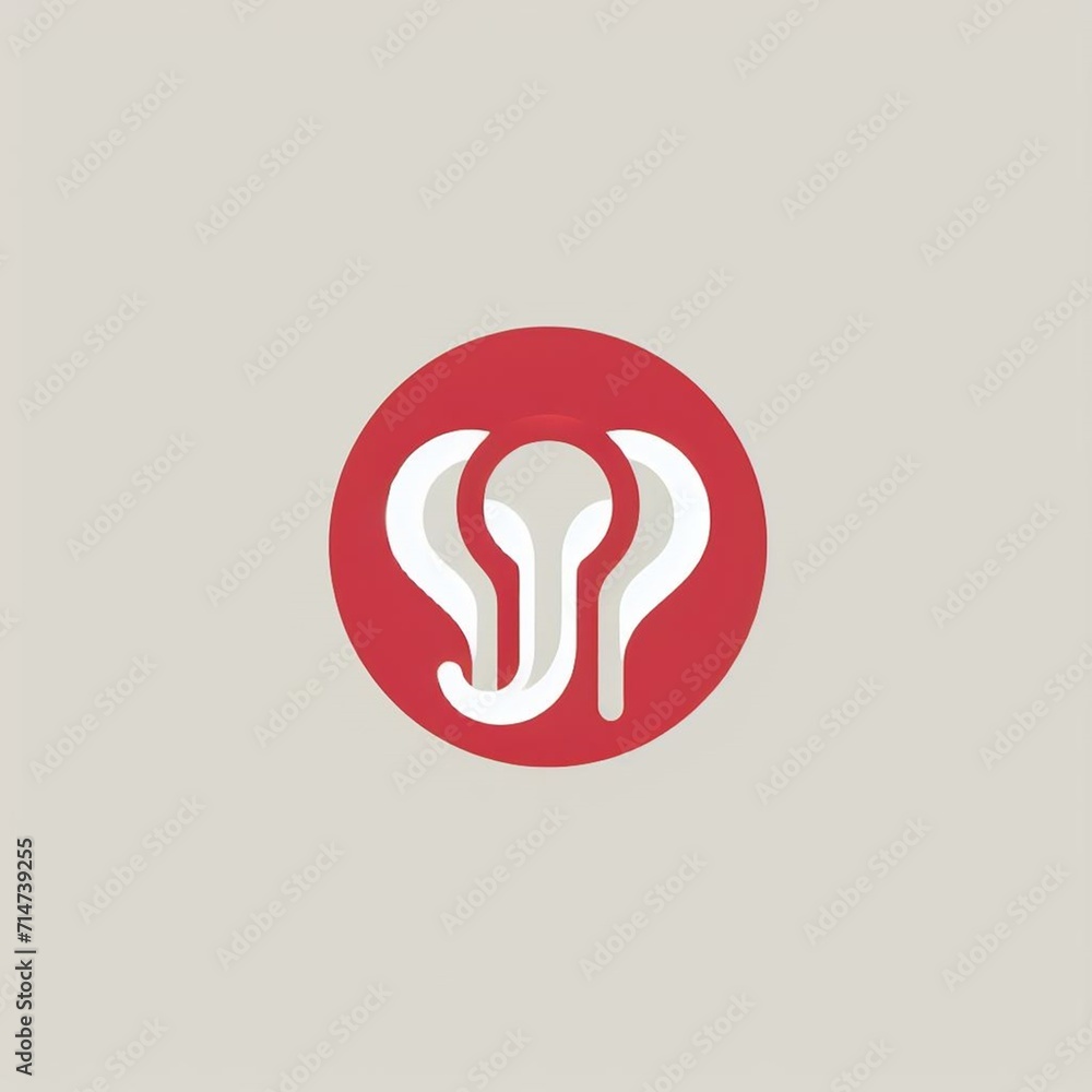 The logo features the cutest and friendly face of an elephant, embodying the characteristic features of this wise and colorful animal. His large ears and thin trunk create an image The logo features the cutest and friendly face of an elephant, embodying the characteristic features of this wise and colorful animal. His large ears and thin trunk create an image