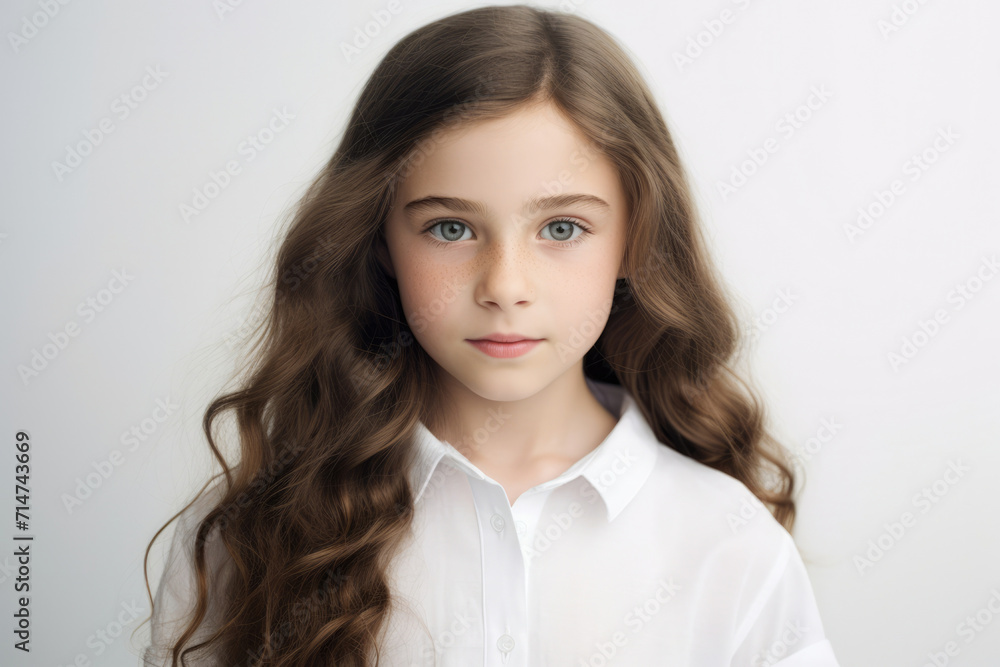 Hair female beauty cute portrait person face little childhood young girl Hair female beauty cute portrait person face little childhood young girl
