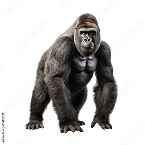 Gorilla clip art © ILLUSTRATION