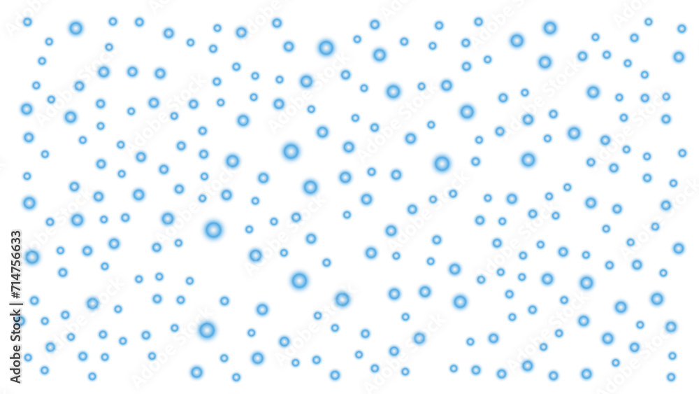 The blue light ball background has a dreamy feel The blue light ball background has a dreamy feel
