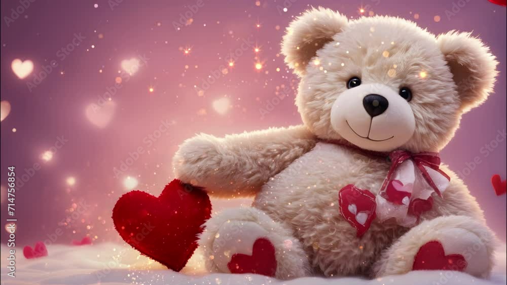 cute teddy bear romantic background motion graphic, abstract background , valentines, love, luxury background animation 4k cute teddy bear romantic background motion graphic, abstract background , valentines, love, luxury background animation 4k